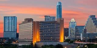 Hyatt Regency at sunset